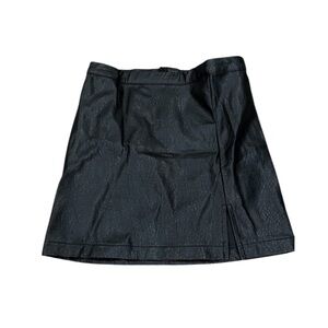 Art Class Black Mini A-Line Skirt